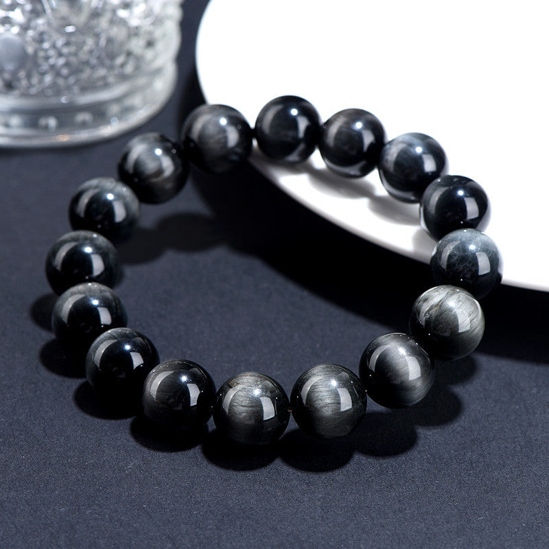 DIY Ornament Zubehör Natürliches Adlerauge-Steinarmband