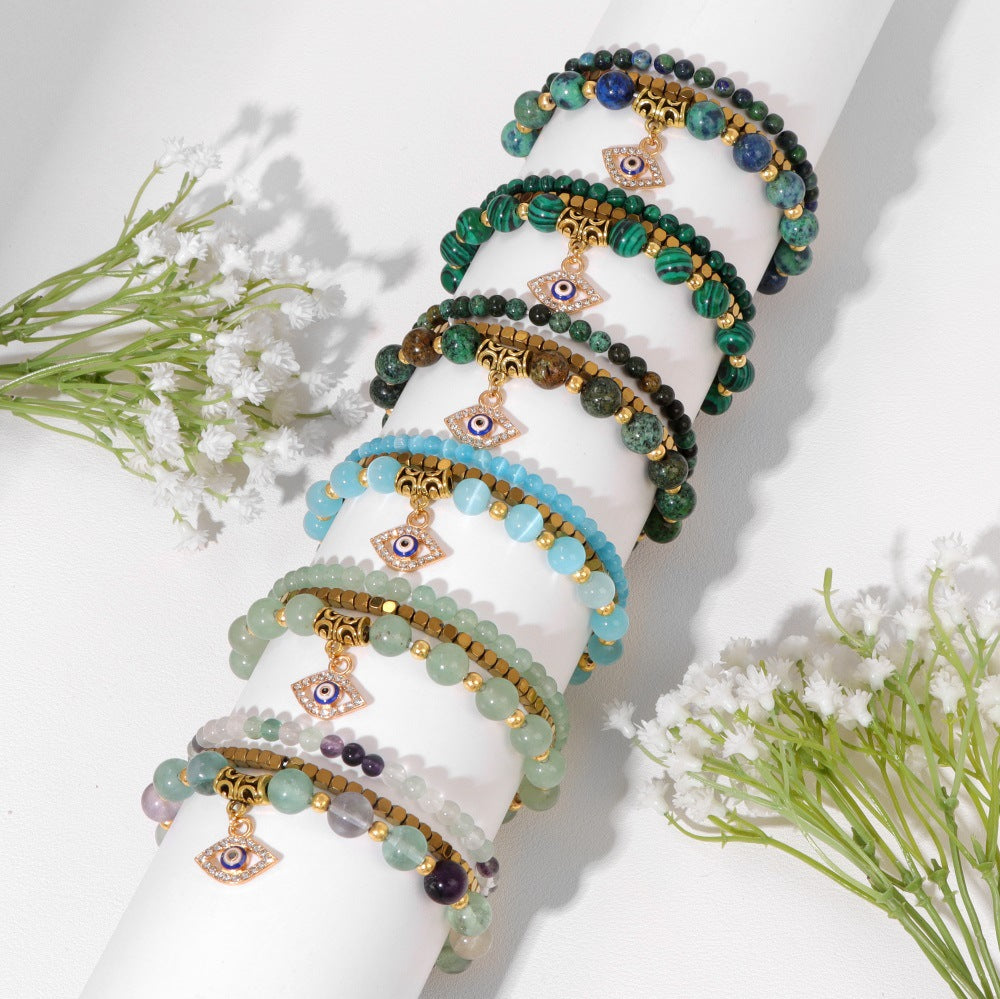 Fashion Personality Female Turquoise Suit Jewelry