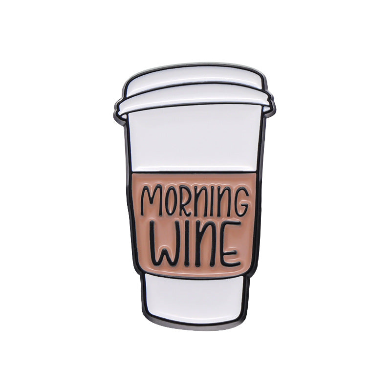 Kaffeetasse Englisches Buchstabenform Golden M Abzeichen