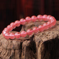 Watermelon Red Crystal Bracelet For Women