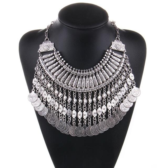 Halsketten im Bohemian Gipsy Mittelalter-Stil aus Metall