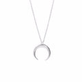 Neue Mode Schmuck Croissant Horn Mond Anhänger Halskette Geschenk für Frauen Mädchen
