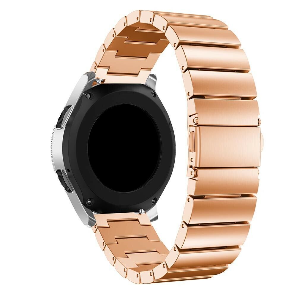 Edelstahl-Metallarmband mit flacher Schließe