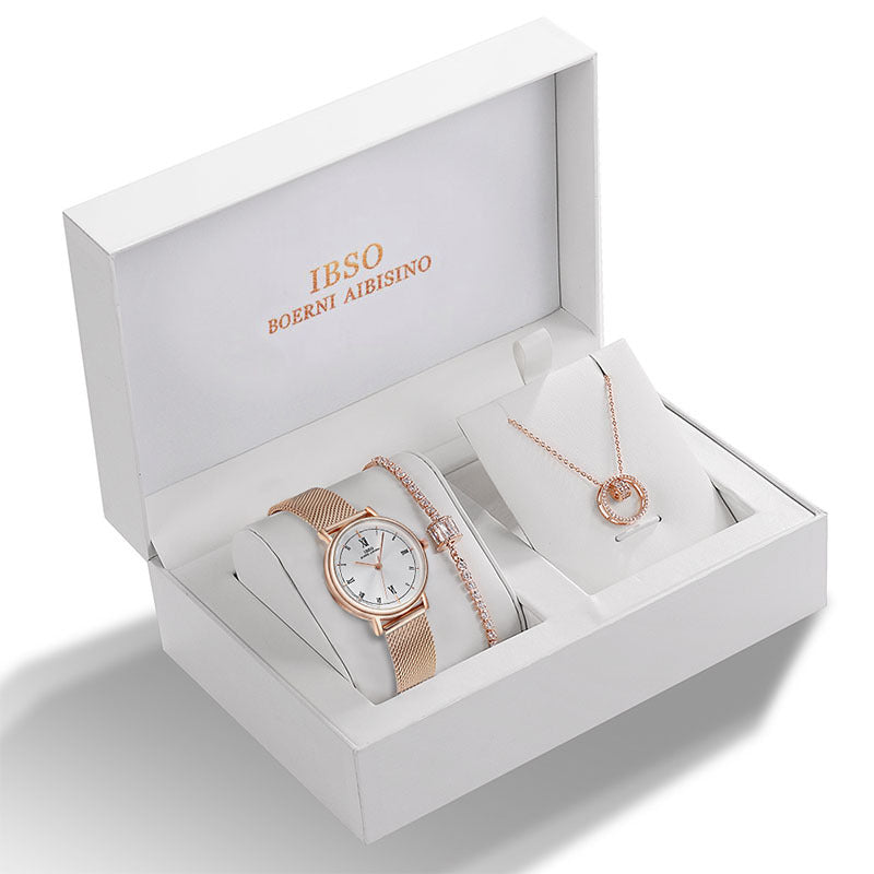 Armband Damen-Uhren-Set