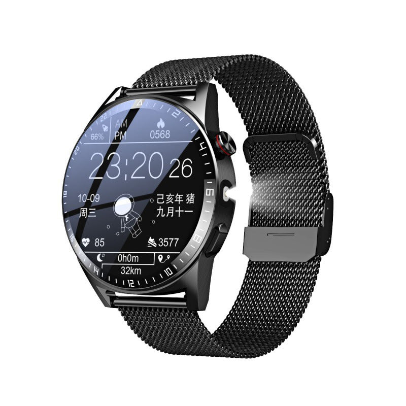 32G Speicher Ultralange Standby Smartwatch Taschenlampe Bluetooth-Anruf