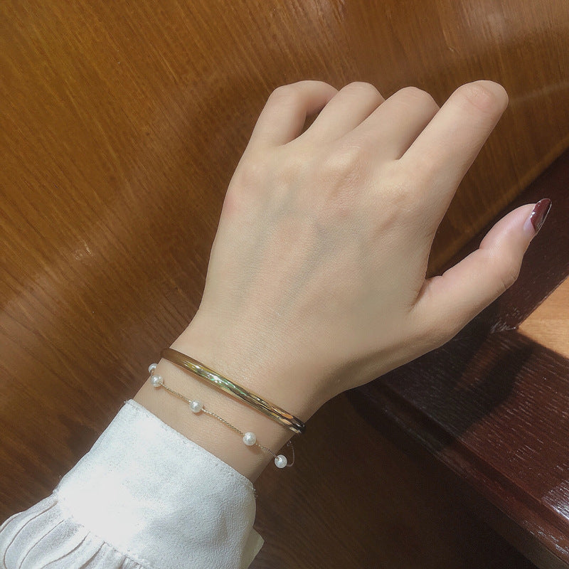 Pulseras de doble capa, Lindas y adorables para novias, Pulseras para mujer