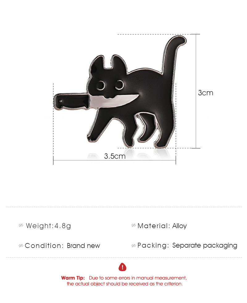 Niedliche Tier-Anstecknadeln Kinderbekleidungsaccessoires Japanisch