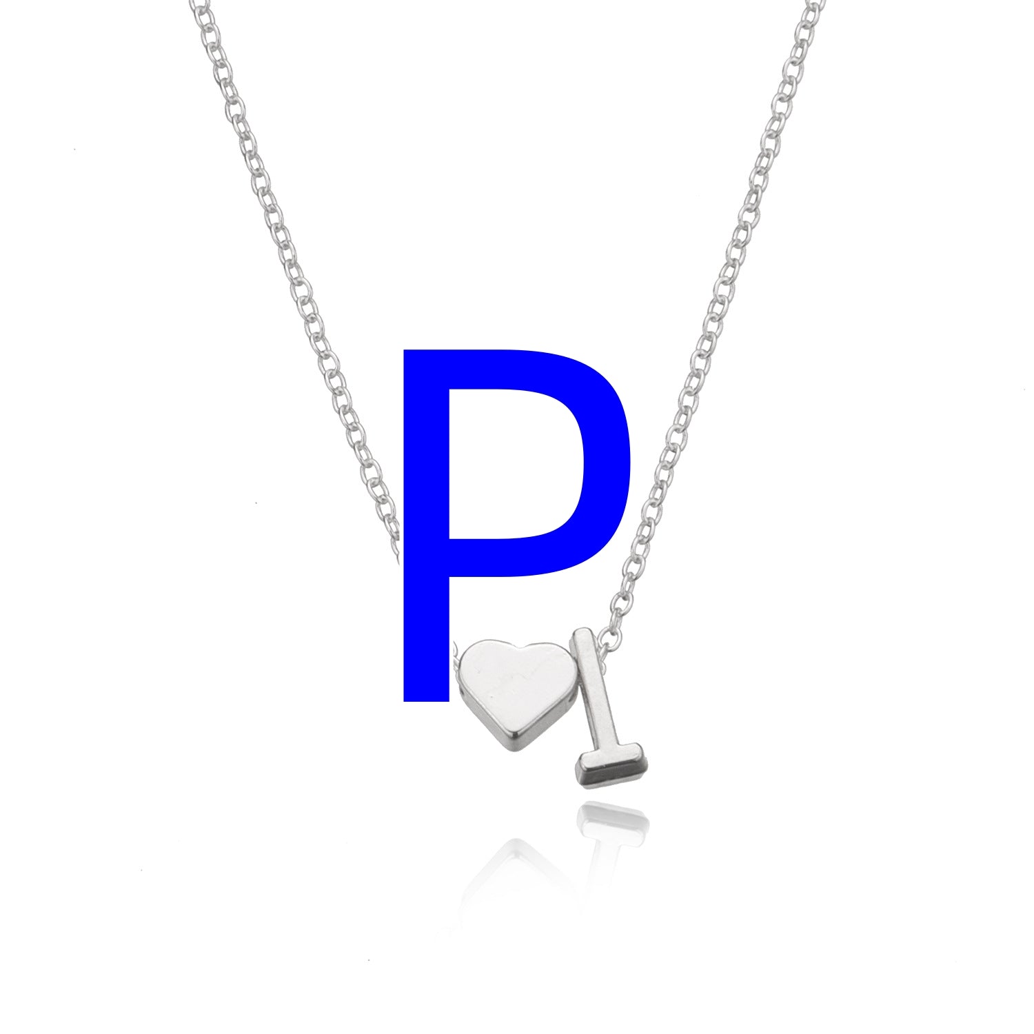 Fashion Exquisite Initial Gold And Silver Clavicle Chain