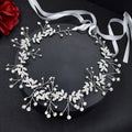 Diadema Nupcial de Aleación con Diamantes de Imitación