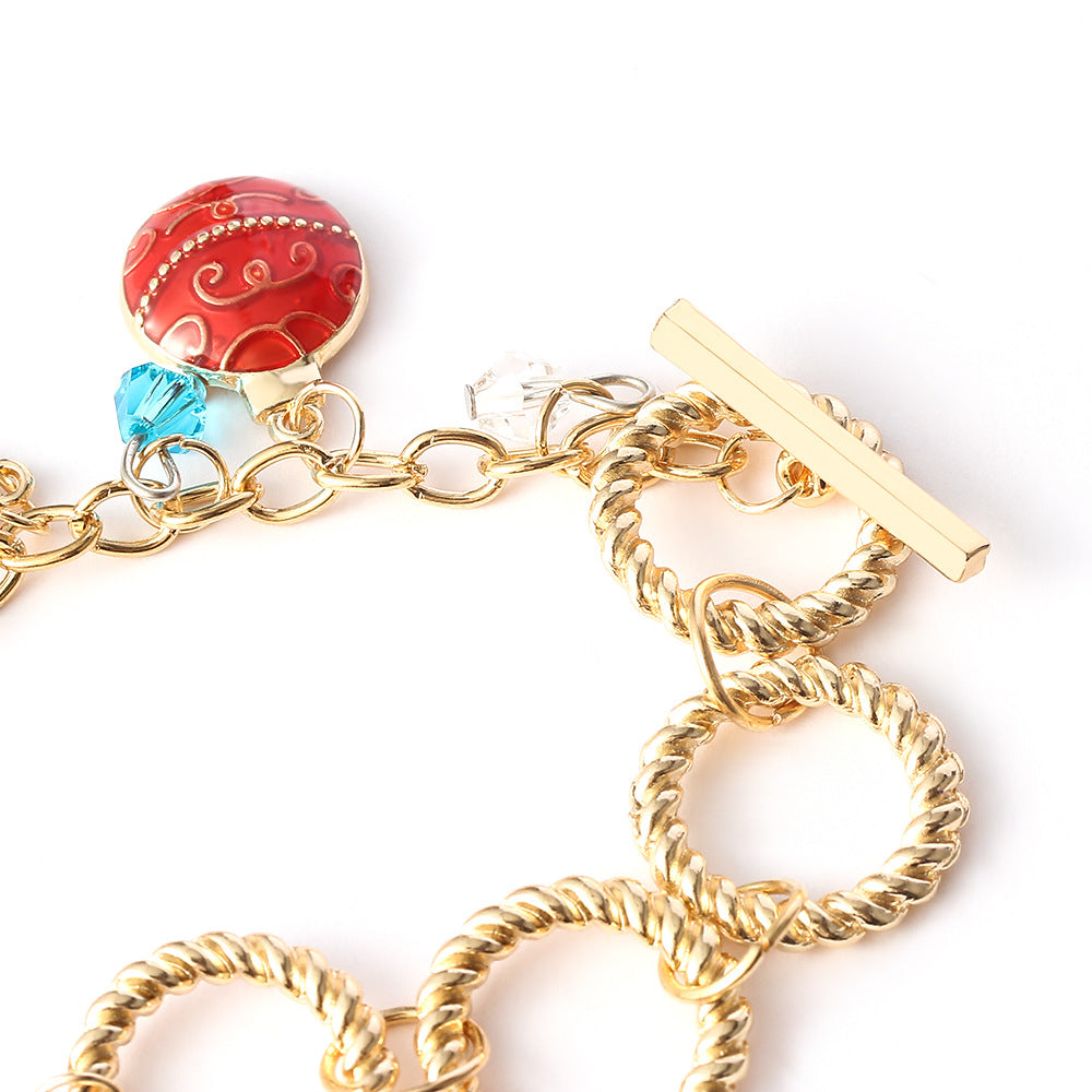 Trendige Weihnachtsarmbänder Kette Elch Schneemann Schneeflocken Armband für Tochter Glocken Socken Weihnachtsmann Armbänder Weihnachtsgeschenke