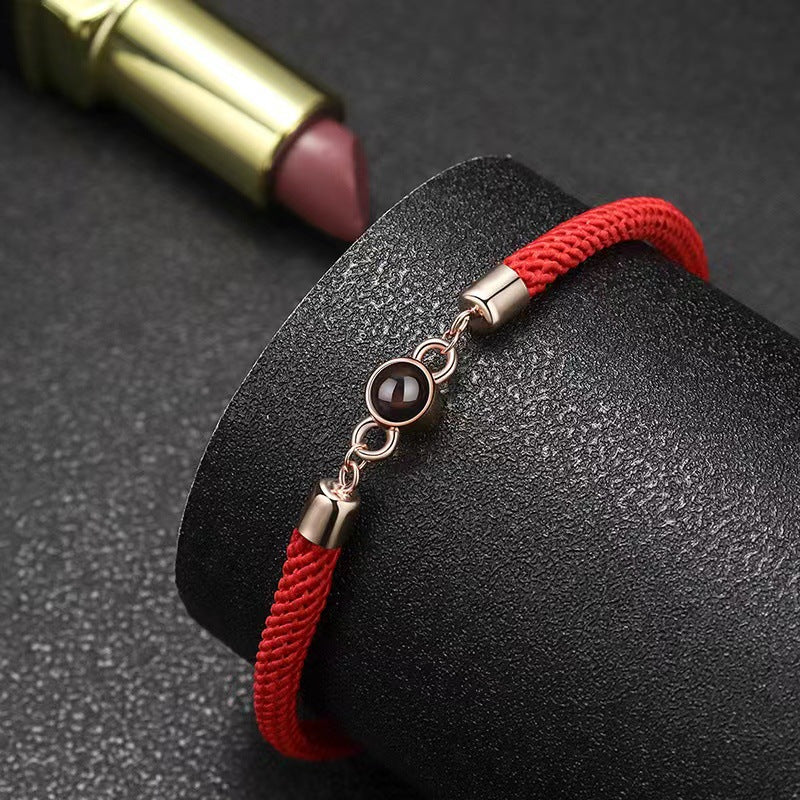Collar de Proyección Te Amo en 100 Idiomas