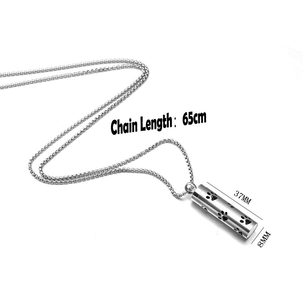 316L Stainless Steel Aromatic Perfume Oil Essential Oil Diffuser Pendant Necklace