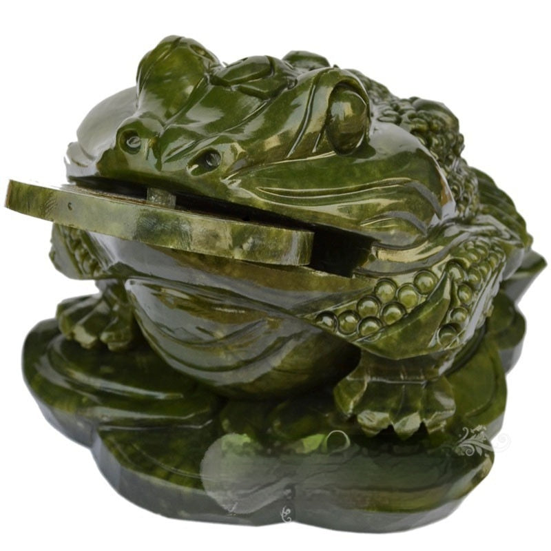Südliche Jade Goldkröte Jadeschmuck