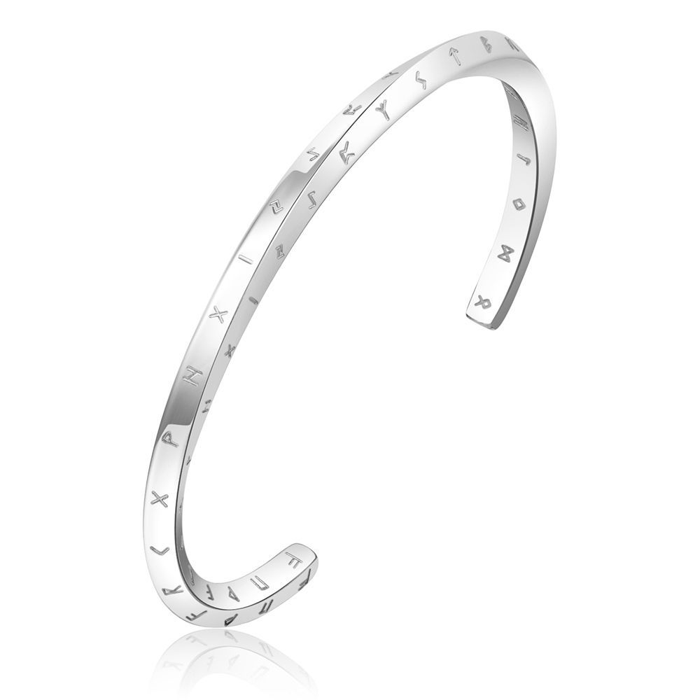 Pulsera Mobius de aleación para hombre con apertura