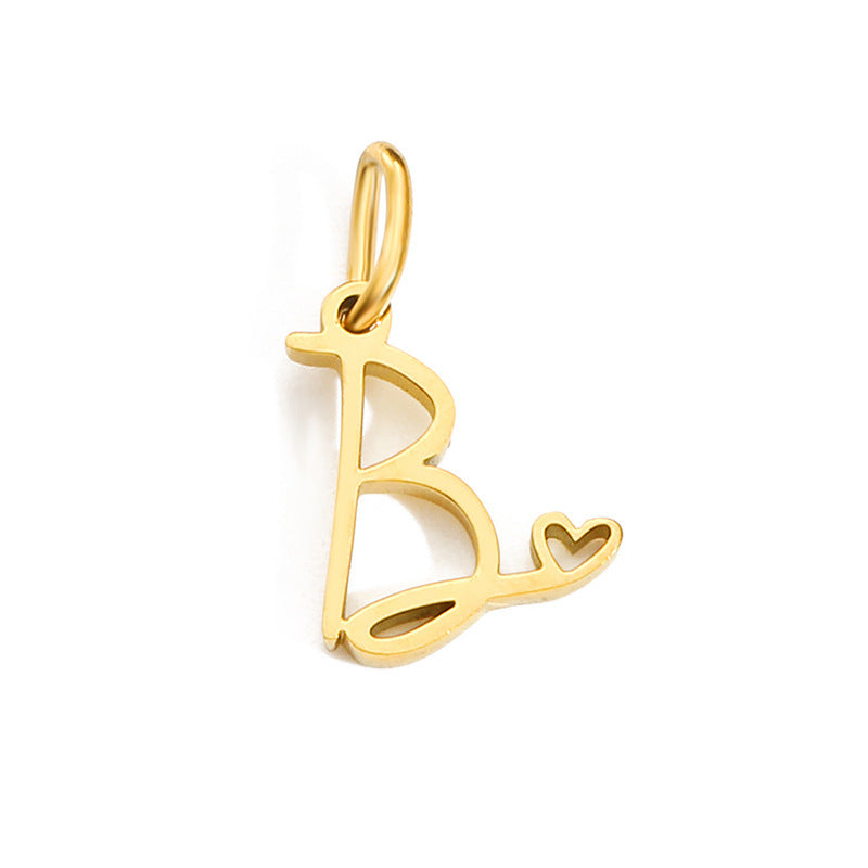 DIY Buchstabenanhänger Ornamente Accessoires