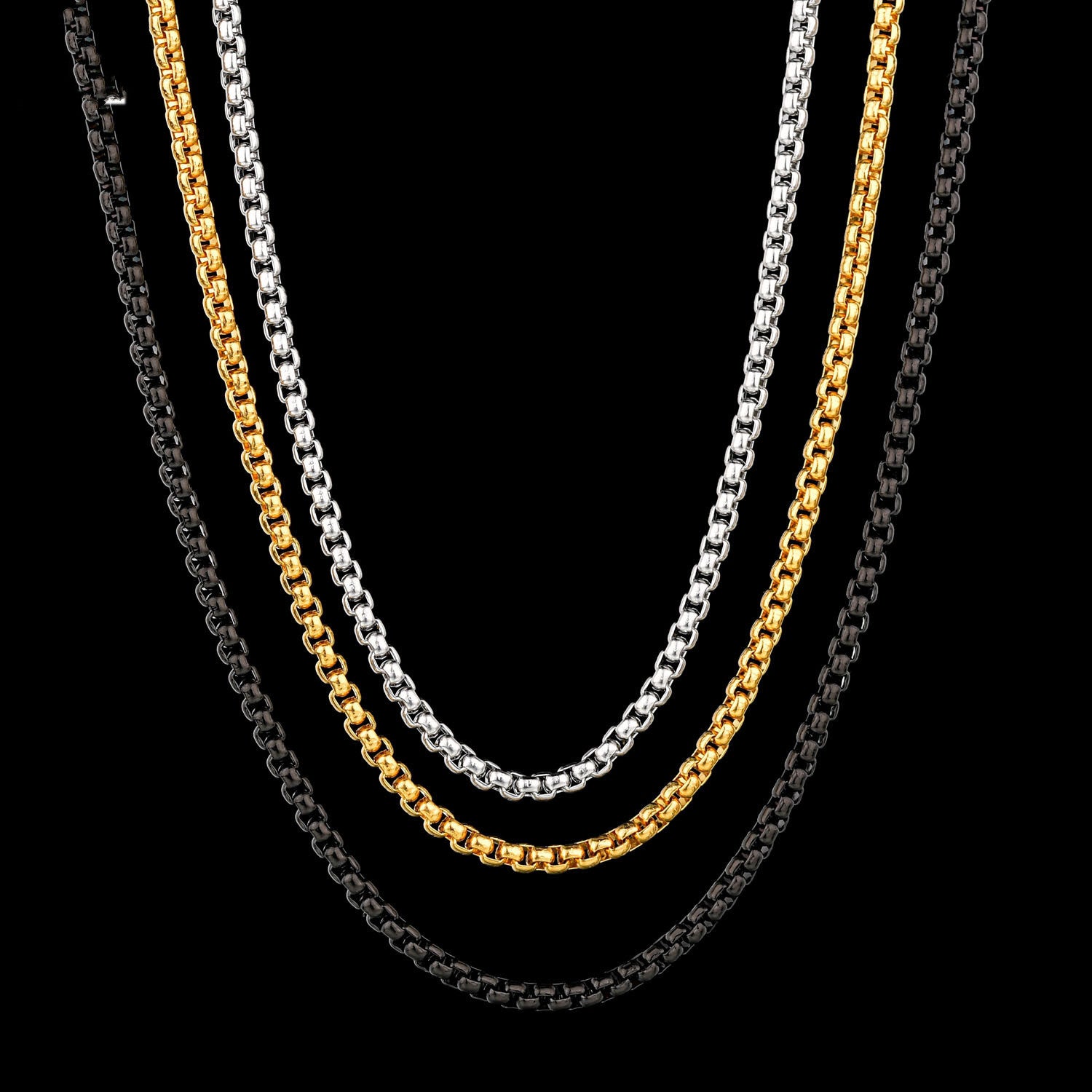 Herrenhalsketten Street Hip-Hop-Kettenaccessoires