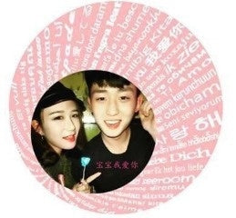 Couple Projection Necklace Sun Moon Customization