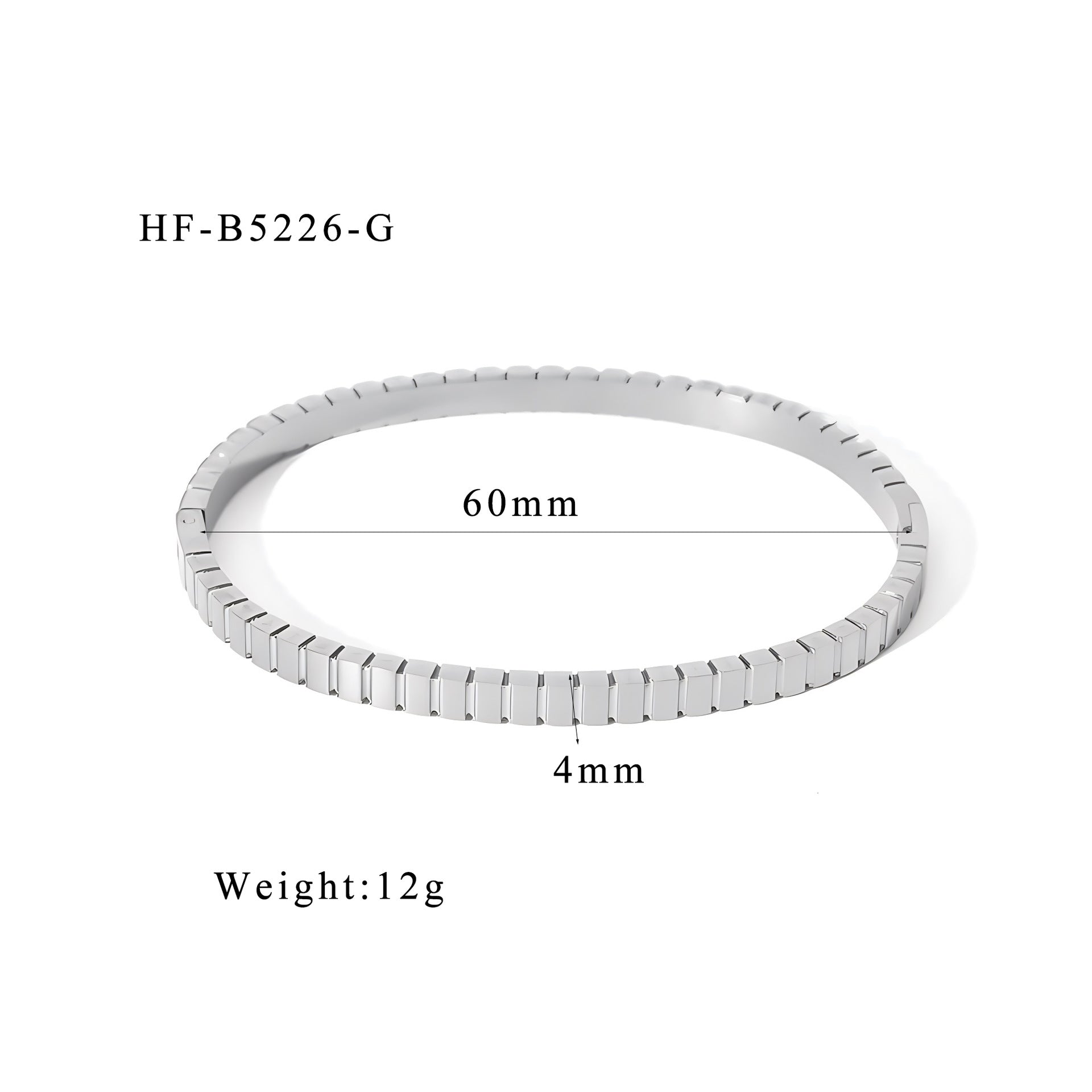 Design 18K Stainless Steel Zircon Bracelet