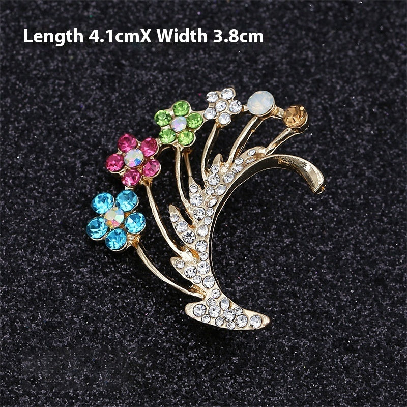 Accesorios Decorativos de Corsage para Ropa con Flores y Lazos