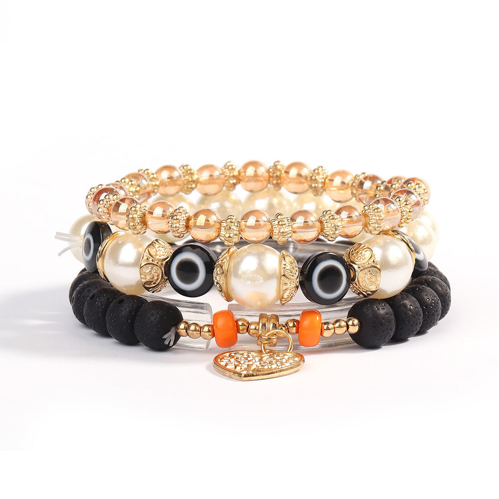 Pulsera con colgante Árbol de la Vida Ojo Bohemio