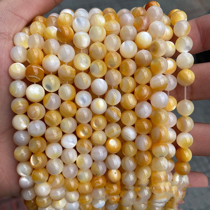 Accesorios de joyería con cuentas de bricolaje de ostra perla