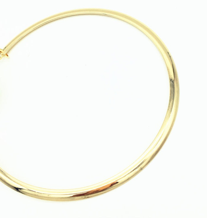 Große Perlenanhänger-Halskette Überdimensionierter Schmuck