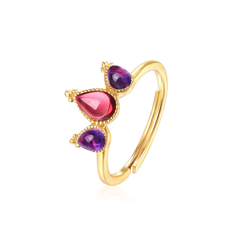 Joyería de Anillo con Granate