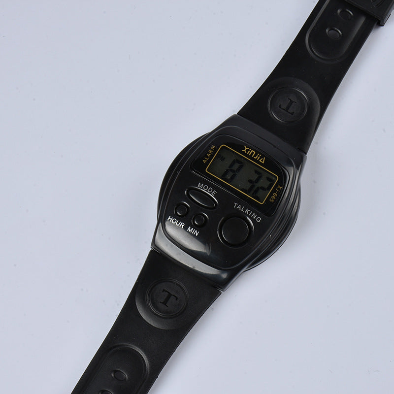 Englisch sprechende Armbanduhr