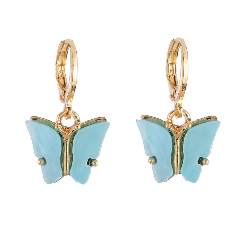 Pendientes de esmalte con forma de corazón, color rosa, joyas negras, regalo de boda