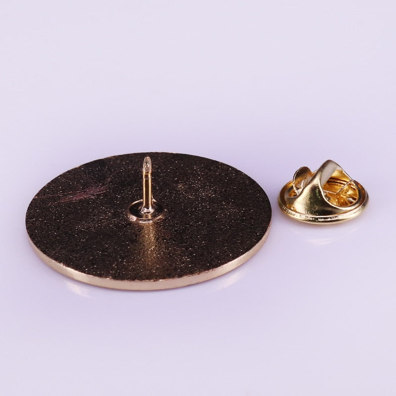 Precioso broche de luna para decorar ropa y bolsos