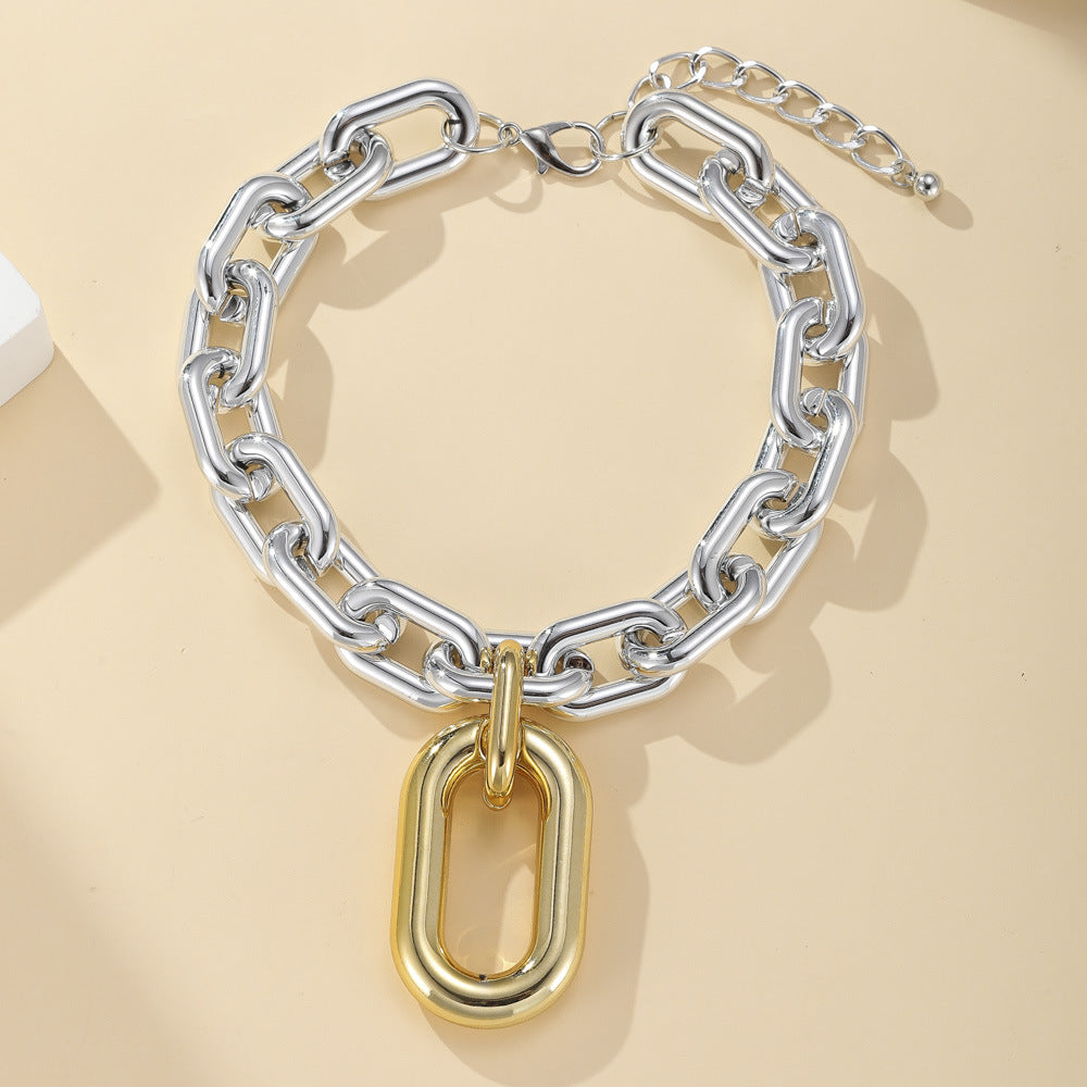 Minimalist Creative Large Pendant Multi-layer Necklace