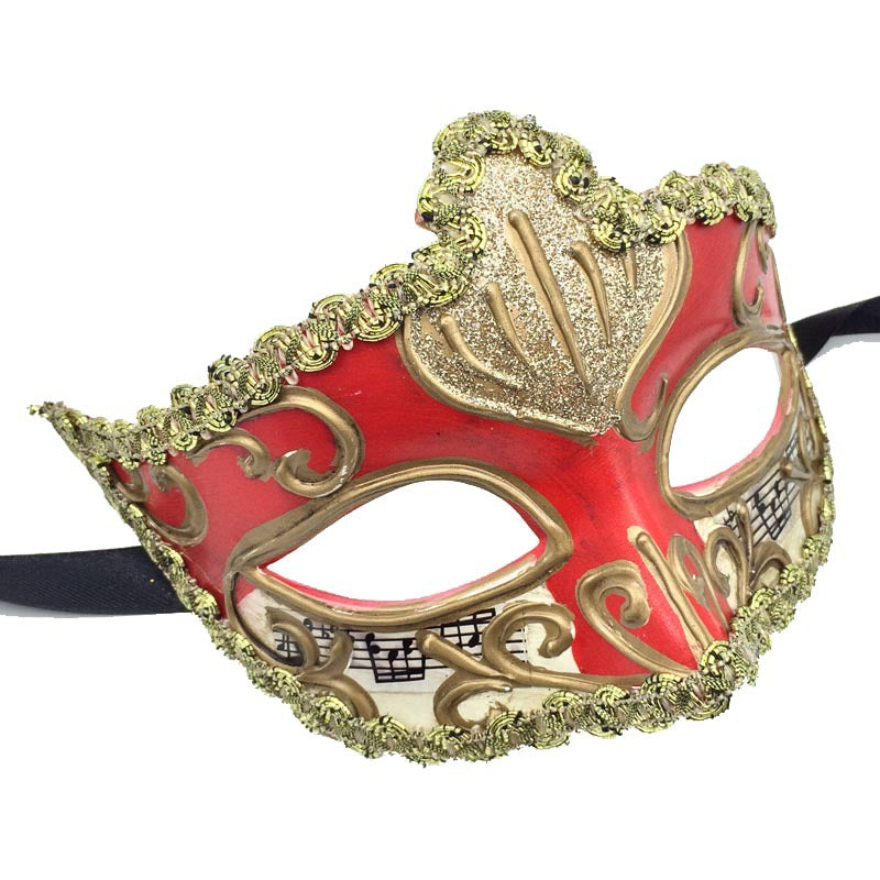 High-end hand-painted masquerade mask