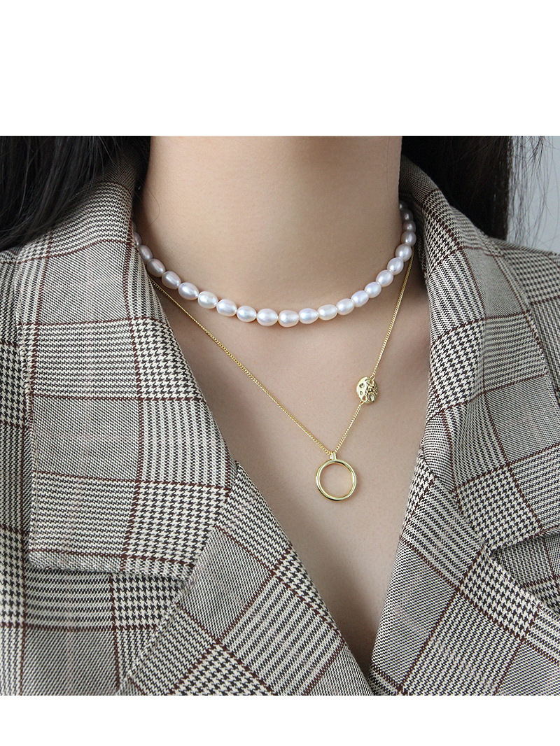 Collar con colgante étnico