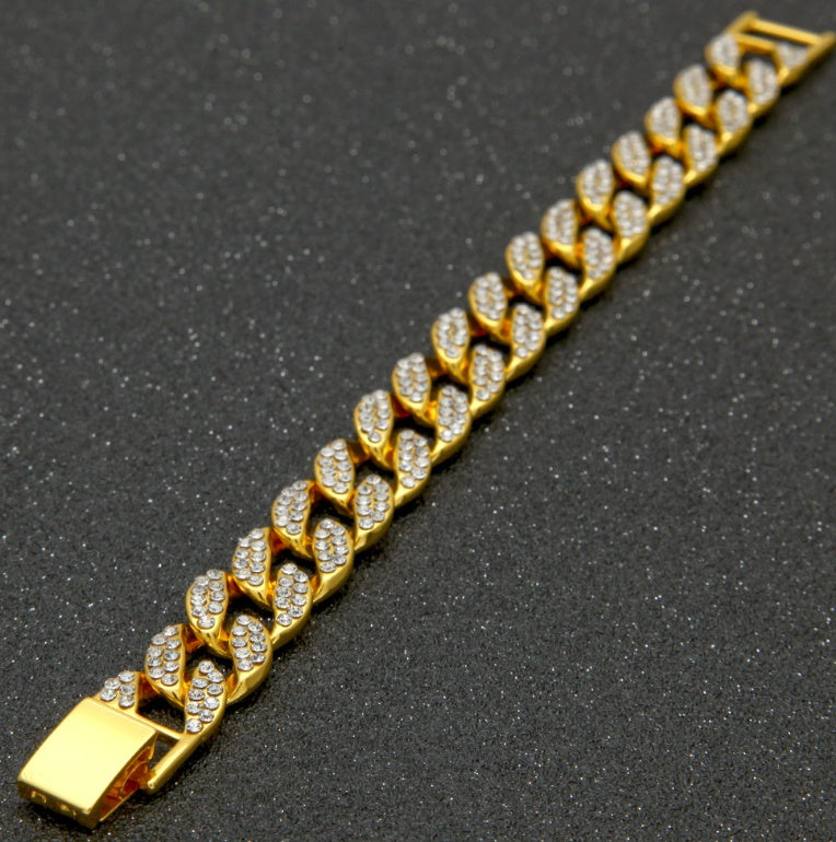 Kubanisches Herrenarmband