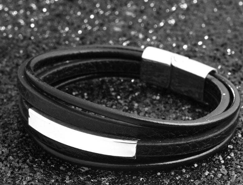 Armbänder aus echtem Leder für Herren