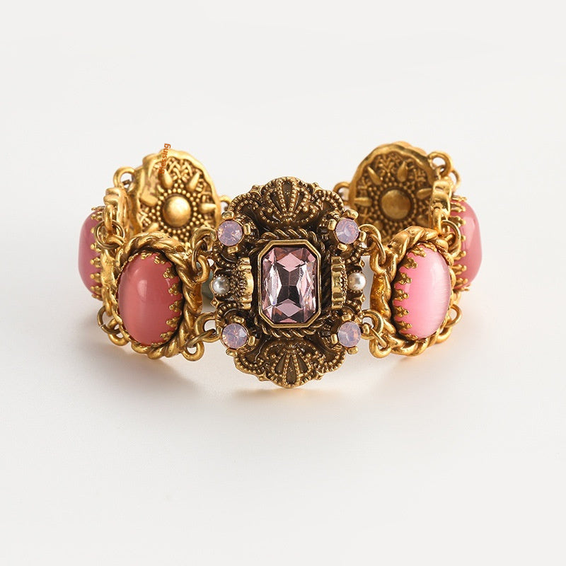 Armband Türkis Vintage Antik Farbige Glasur
