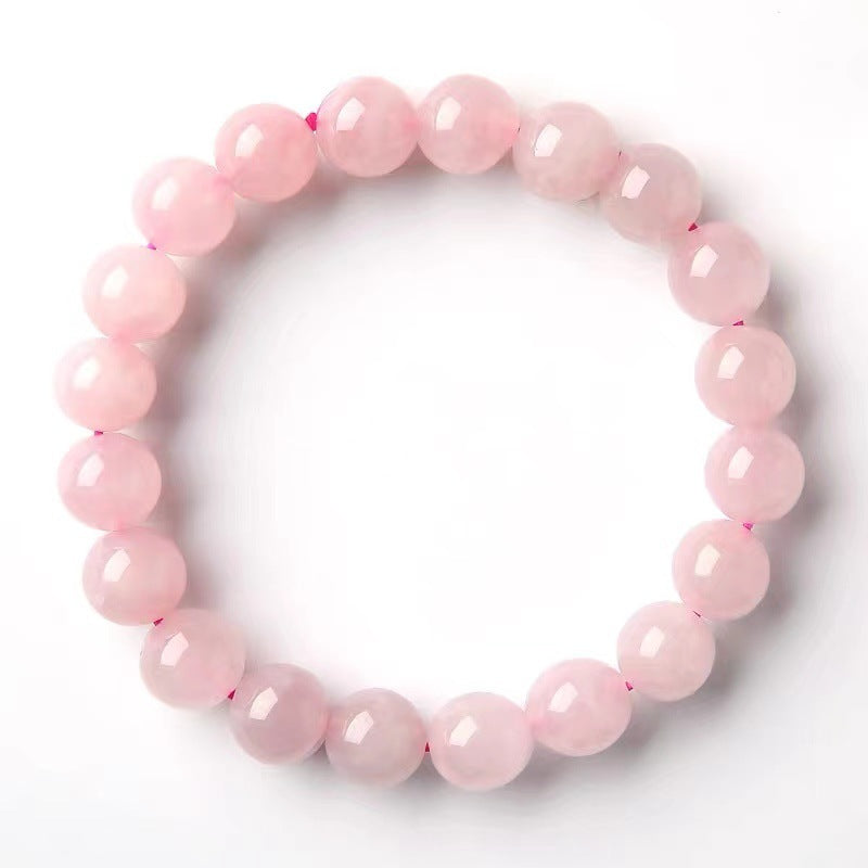 Niña de Cristal Natural Pulsera de Cristal Anillo Único Femenino