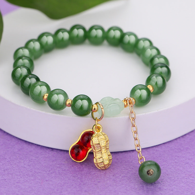 Chinese Style Accessories Bracelet Ethnic Style Aventurine