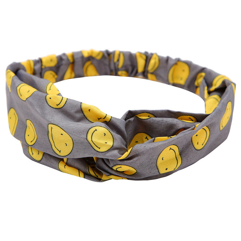 Women's Polka Dot Printed Bohemian Sweet Simple Hair Band