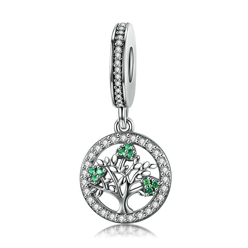 Lebensbaum S925 Sterling Silber Perlen-Accessoires