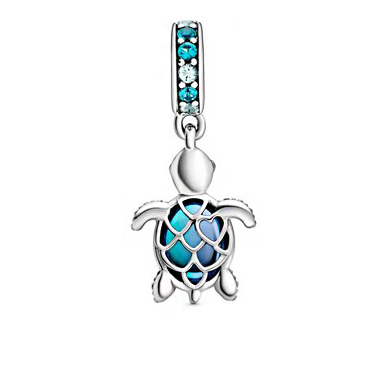 Turtle dolphin bracelet charm