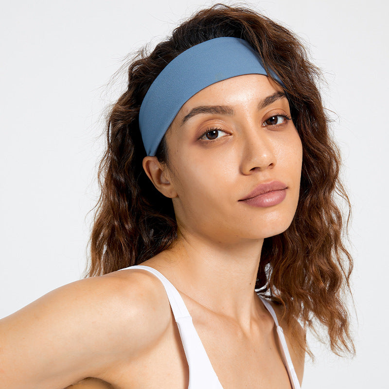 Cintas de pelo deportivas de yoga para mujer, absorben el sudor