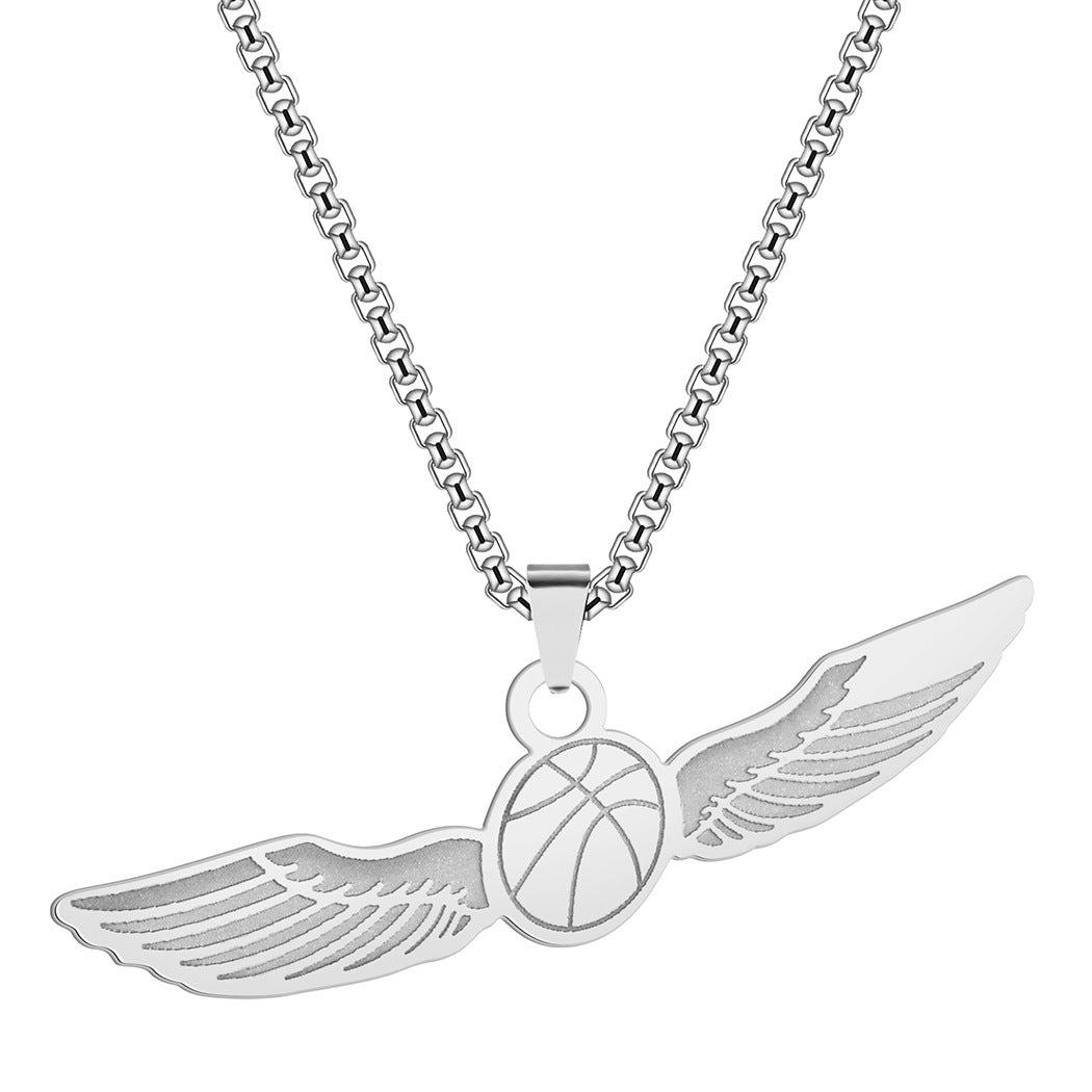 Colgante de baloncesto, collar para amantes, adorno