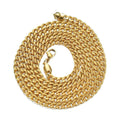Cadena cubana de acero inoxidable para hombre