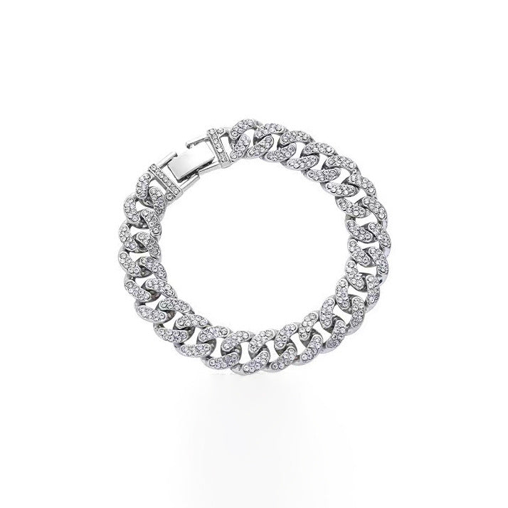 Kubanisches dickes Armband für Damen, Sommer, Ins-Design, besondere Interessen