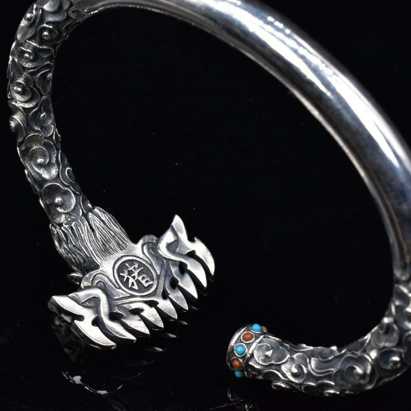 Nine-tooth Rake Bracelet Men's Domineering Handmade