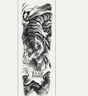 Pegatina de tatuaje impermeable para brazo completo