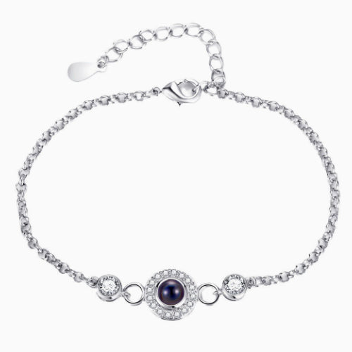 Kupfer Armband mit Geburtsstein Unisex