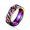 Anillo giratorio de acero inoxidable