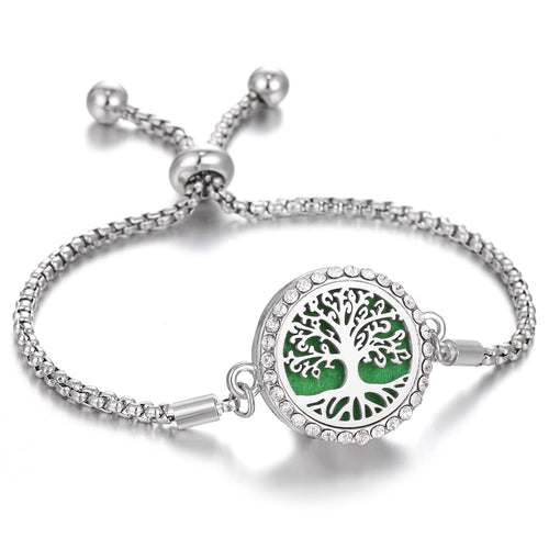 2024 Neues Kaleidoskop Aromatherapie Armband Parfüm Ätherisches Öl Diffusor Medaillon Armband Charms Frauen Aroma Diffusor Schmuck